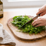 Wooden Chopping Board, Cherry Pattern Design