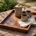 Rectangular Mango Wood Serving Tray