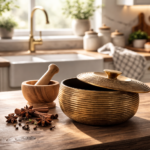 Handcrafted Wooden Storage Container with Lid