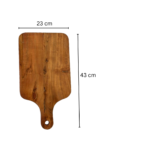 Premium Mango Wood Chopping with Handle - Image 3