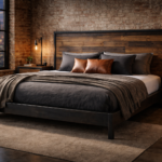 The Modern Minimalist Canopy Bed