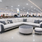 Modern U-Shaped Sectional Sofa Set